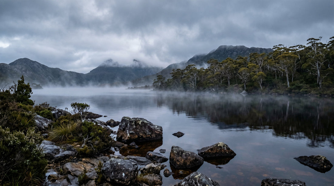 Tasmanian Trout Fishing Lake